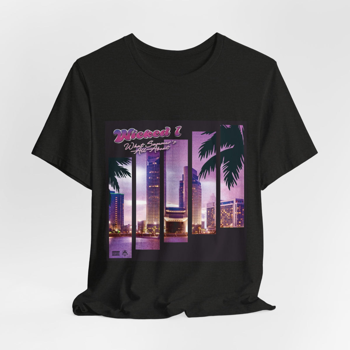Neon Las Vegas Nights Graphic T-Shirt