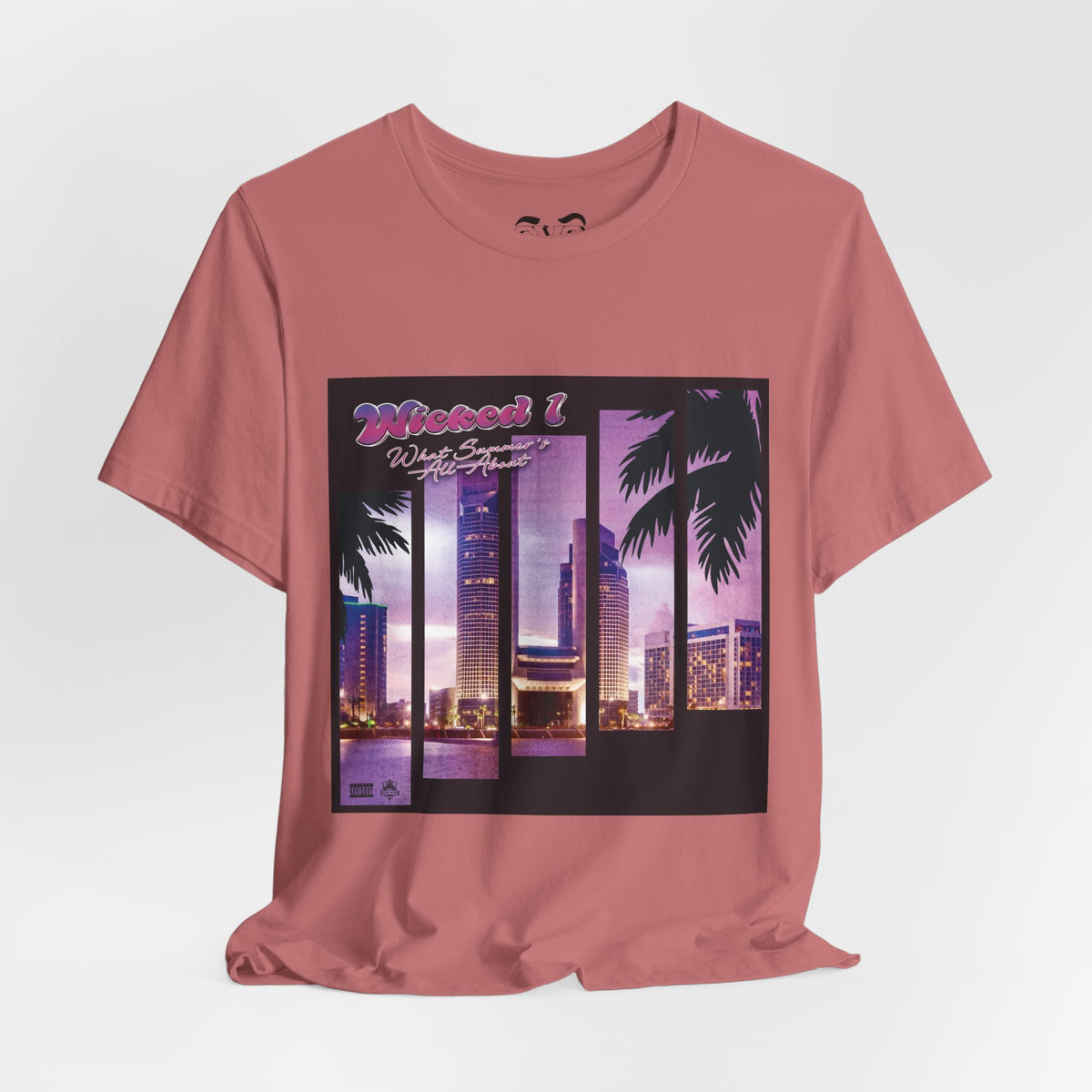 Neon Las Vegas Nights Graphic T-Shirt