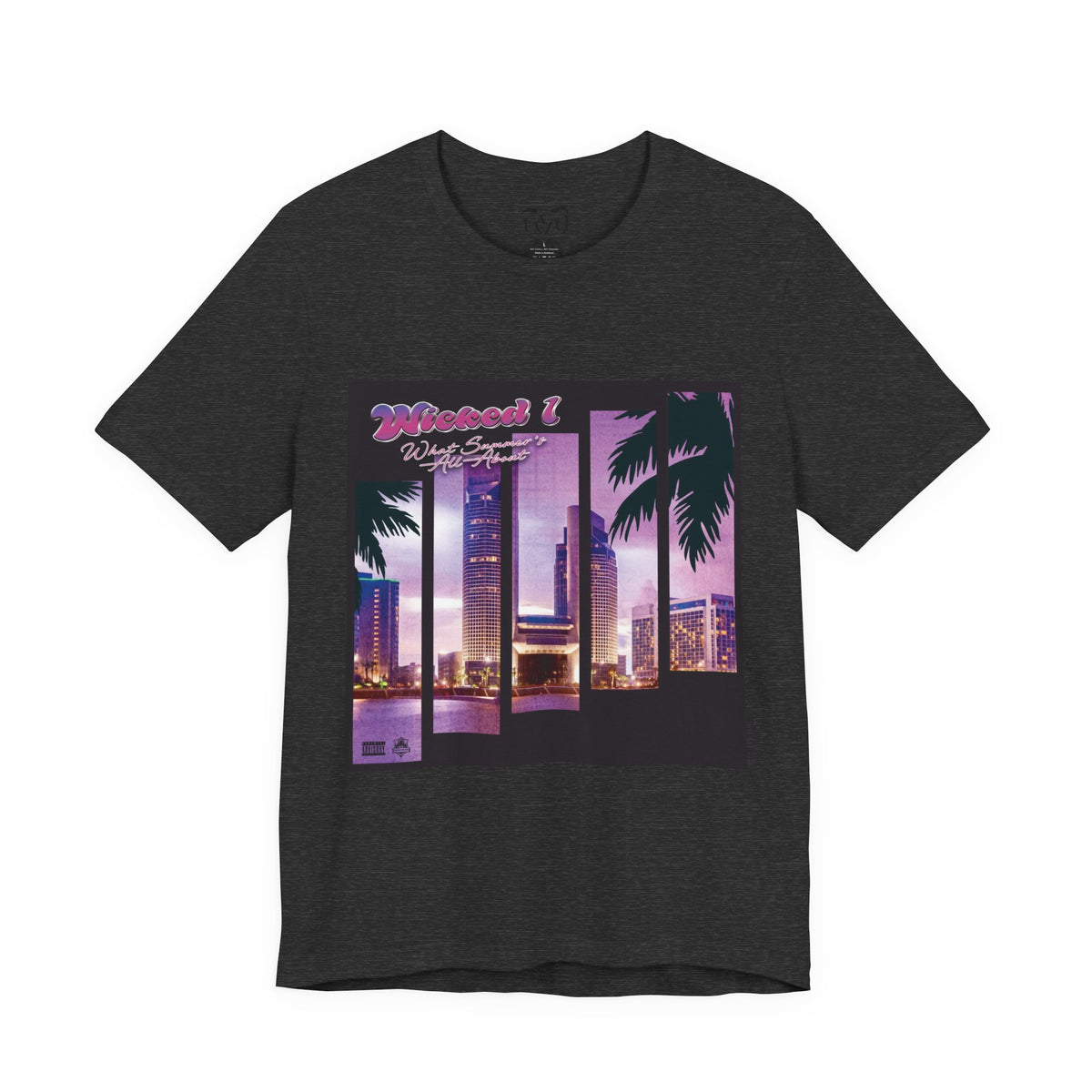 Neon Las Vegas Nights Graphic T-Shirt