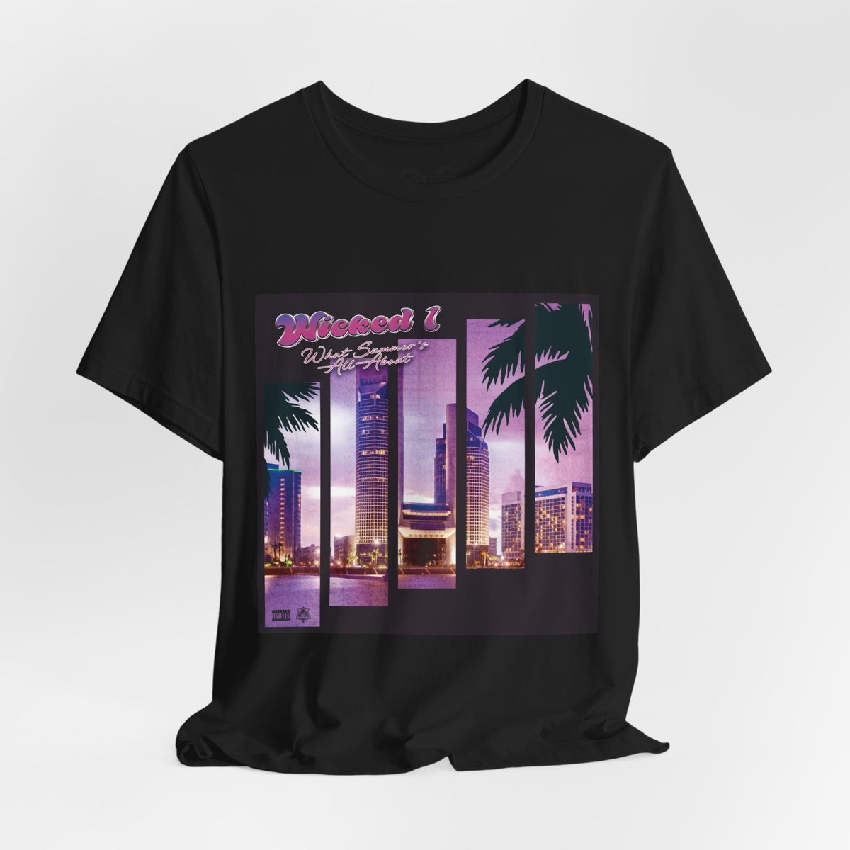 Neon Las Vegas Nights Graphic T-Shirt