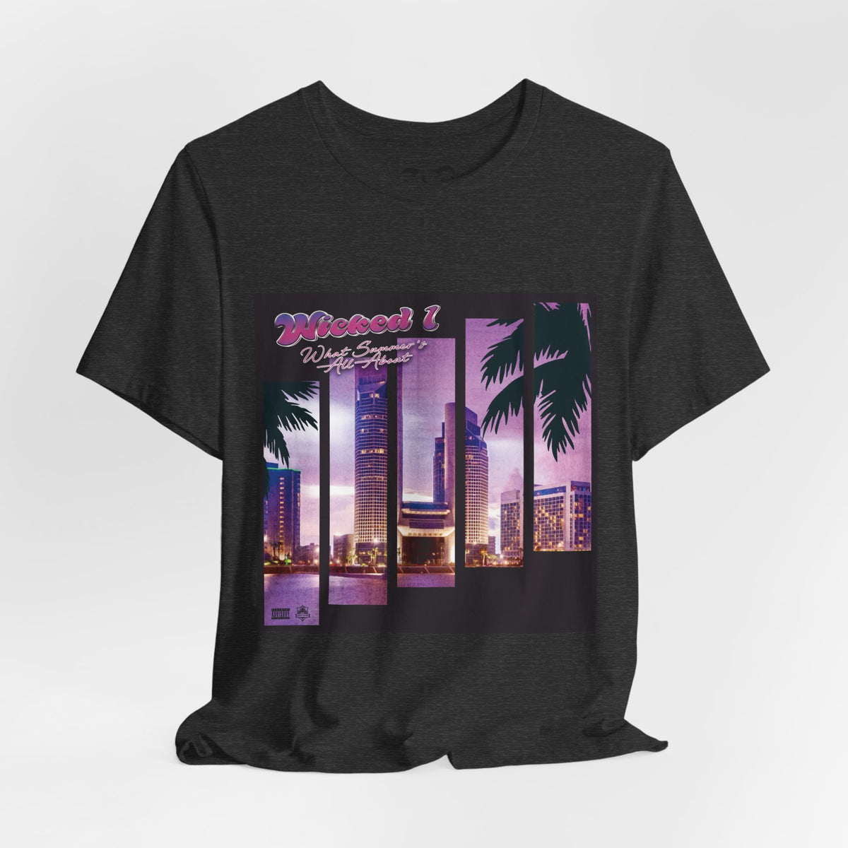 Neon Las Vegas Nights Graphic T-Shirt