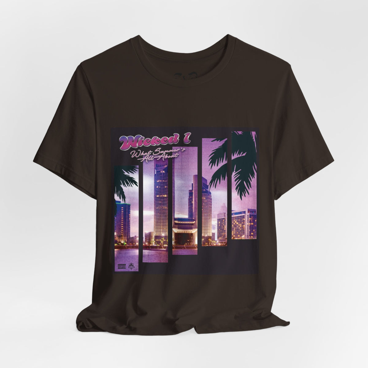 Neon Las Vegas Nights Graphic T-Shirt