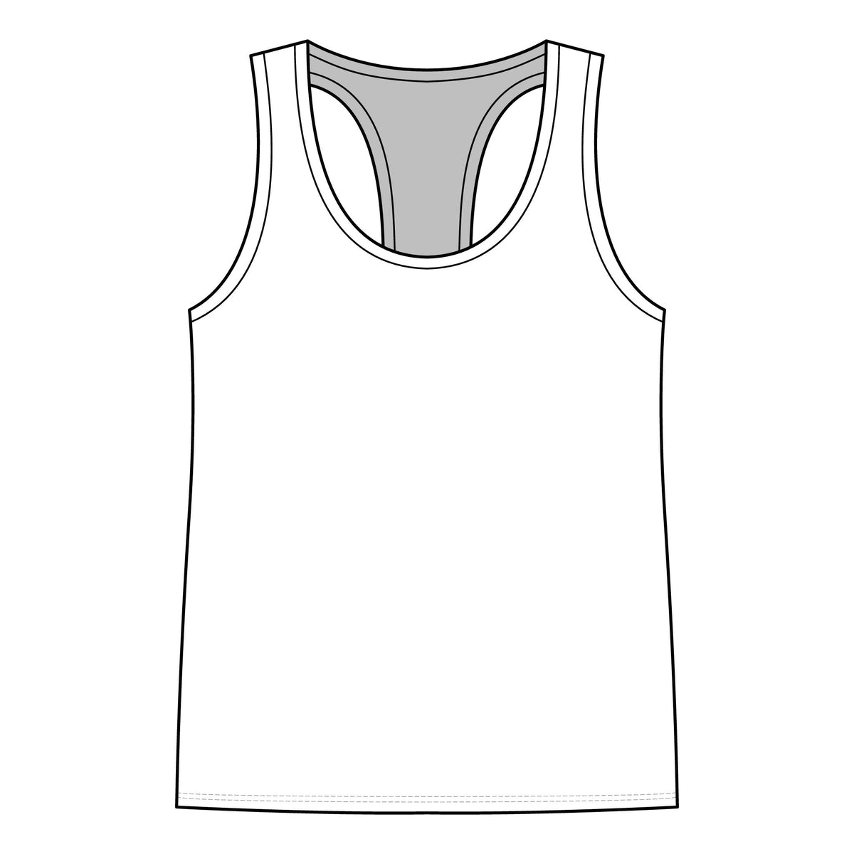 Women's Zone Performance Racerback Tank
