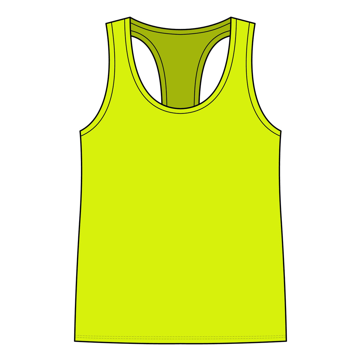 Women's Zone Performance Racerback Tank