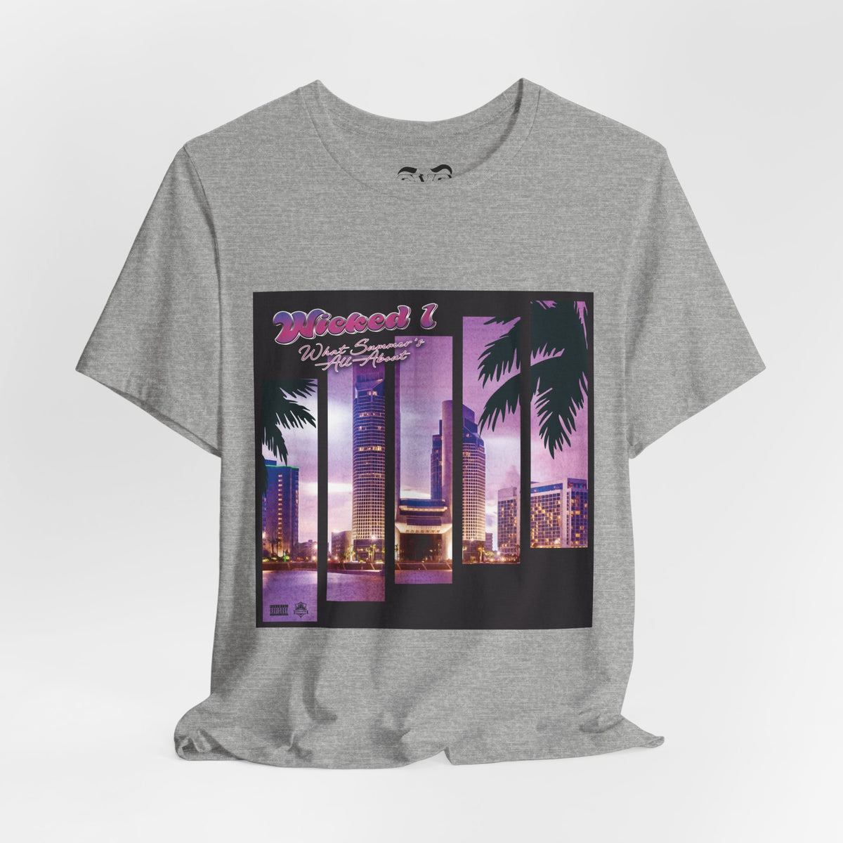 Neon Las Vegas Nights Graphic T-Shirt