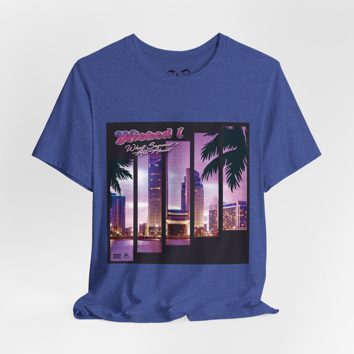 Neon Las Vegas Nights Graphic T-Shirt