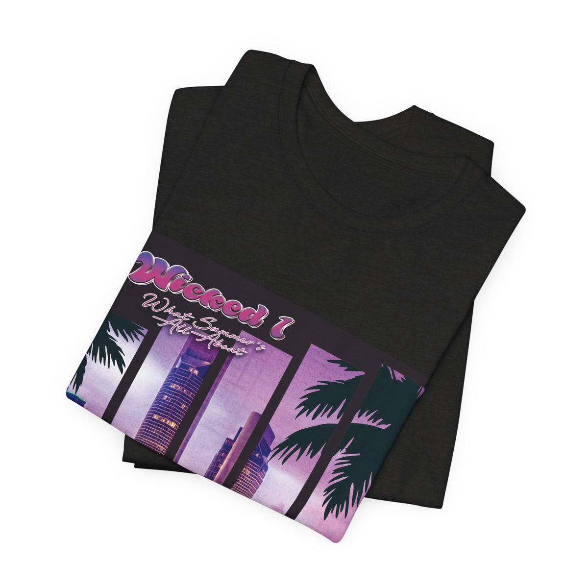 Neon Las Vegas Nights Graphic T-Shirt