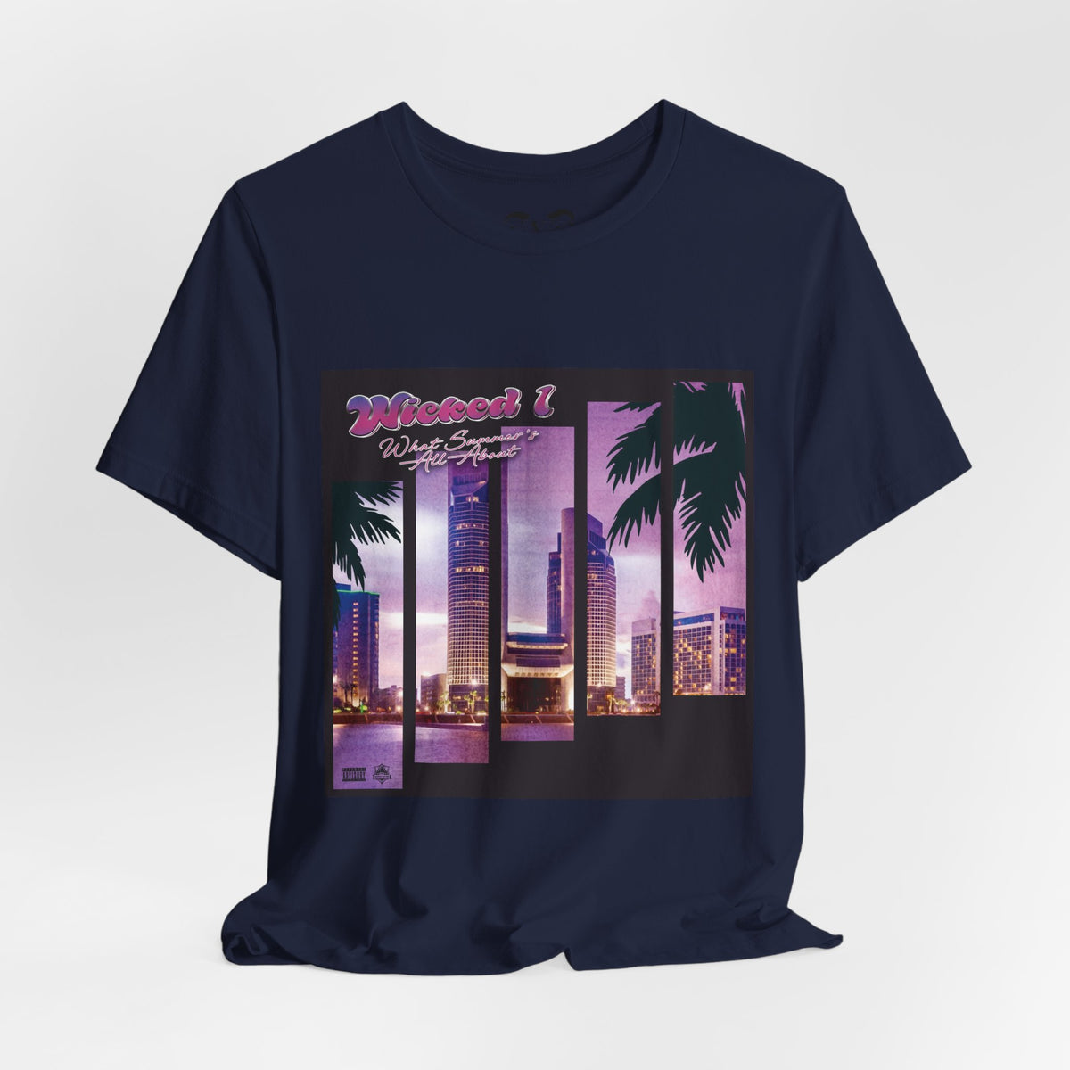 Neon Las Vegas Nights Graphic T-Shirt