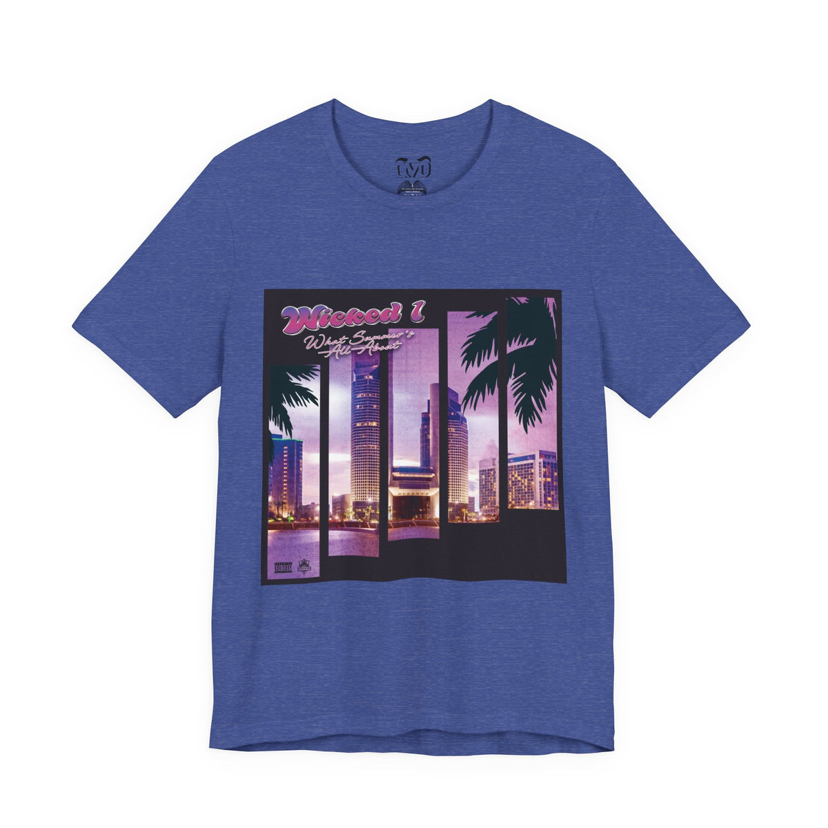 Neon Las Vegas Nights Graphic T-Shirt