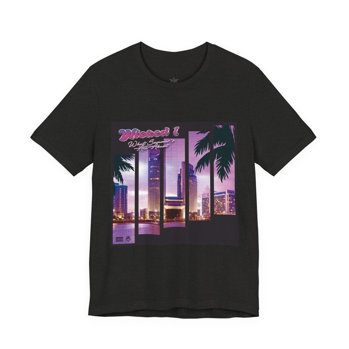 Neon Las Vegas Nights Graphic T-Shirt