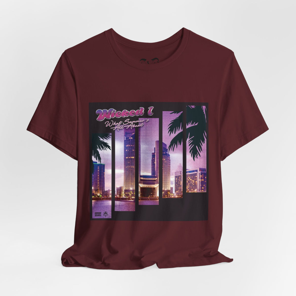 Neon Las Vegas Nights Graphic T-Shirt